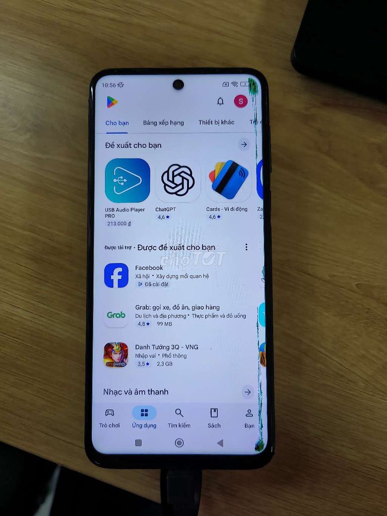 Xiaomi Redmi Note 9S Xám Nứt nắp lưng. Mua bán Điện thoại tại Quận 7 Tp Hồ Chí Minh được đăng bởi Lê Tấn Đạt hình 1