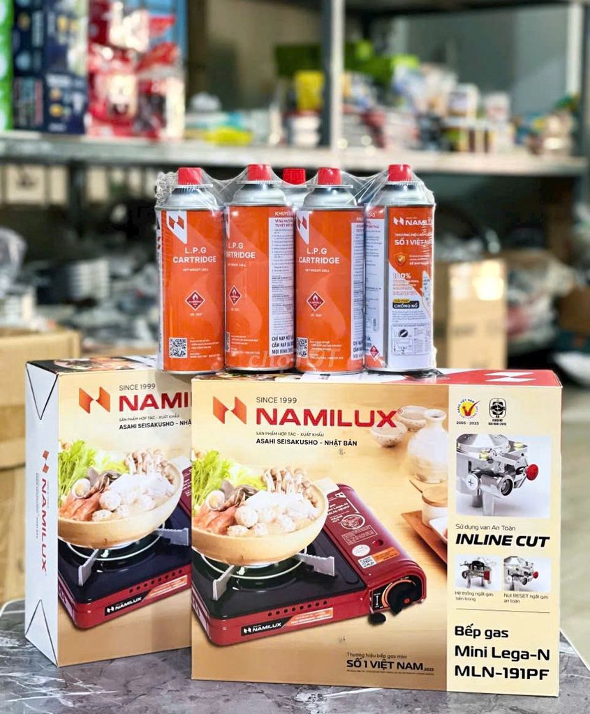 Bếp gas mini Namilux PL1911PF tặng kèm gas. Mua bán Bếp, lò, đồ điện nhà bếp tại Thành phố Biên Hòa Đồng Nai được đăng bởi kim nguyễn hình 1