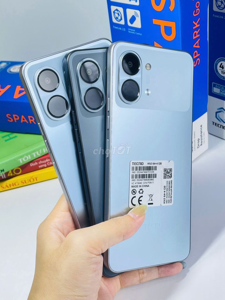 Tecno Spark Go 3 Nguyên seal + Pin 5000mAh. Mua bán Điện thoại tại Thành phố Thủ Đức Tp Hồ Chí Minh được đăng bởi T MOBILE SINCE2010 hình 1