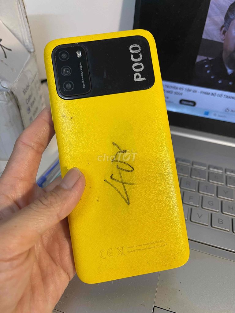 POCO M3 64GB Vàng. Mua bán Điện thoại tại Quận Bình Tân Tp Hồ Chí Minh được đăng bởi Tantaimobile hình 1