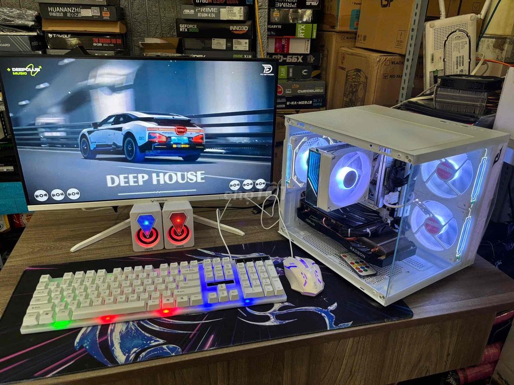 BỘ PC LÀM ĐỒ HOẠ. CHIẾN GAME CỰC NGON. Mua bán Máy tính để bàn tại Quận 12 Tp Hồ Chí Minh được đăng bởi VINH THÀNH COMPUTER hình 2