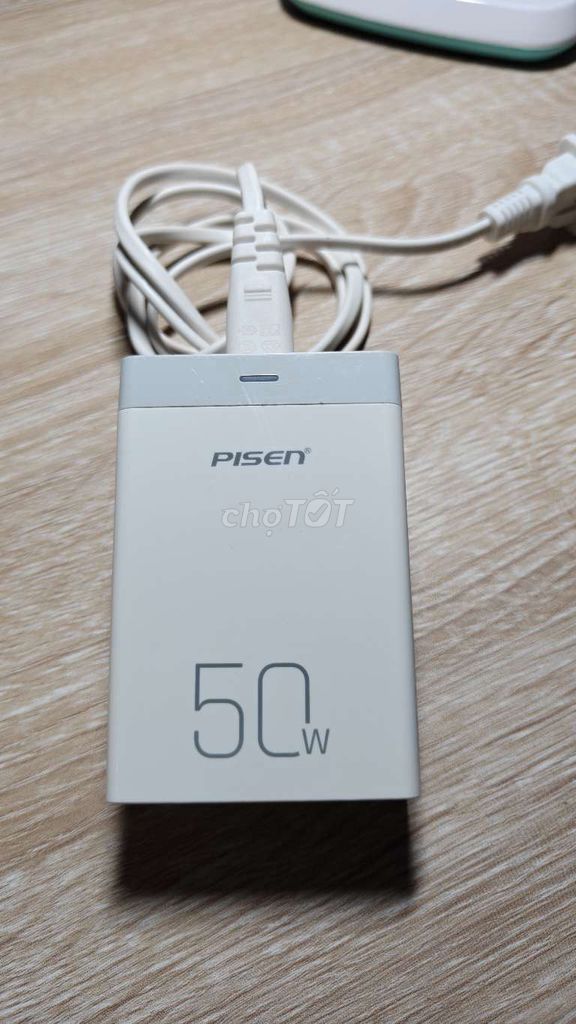 Sạc nhanh Pisen 50W Trắng 4USB+2Type-C. Mua bán Phụ kiện (Màn hình, Chuột...) tại Thành phố Bạc Liêu Bạc Liêu được đăng bởi phương minh hình 1