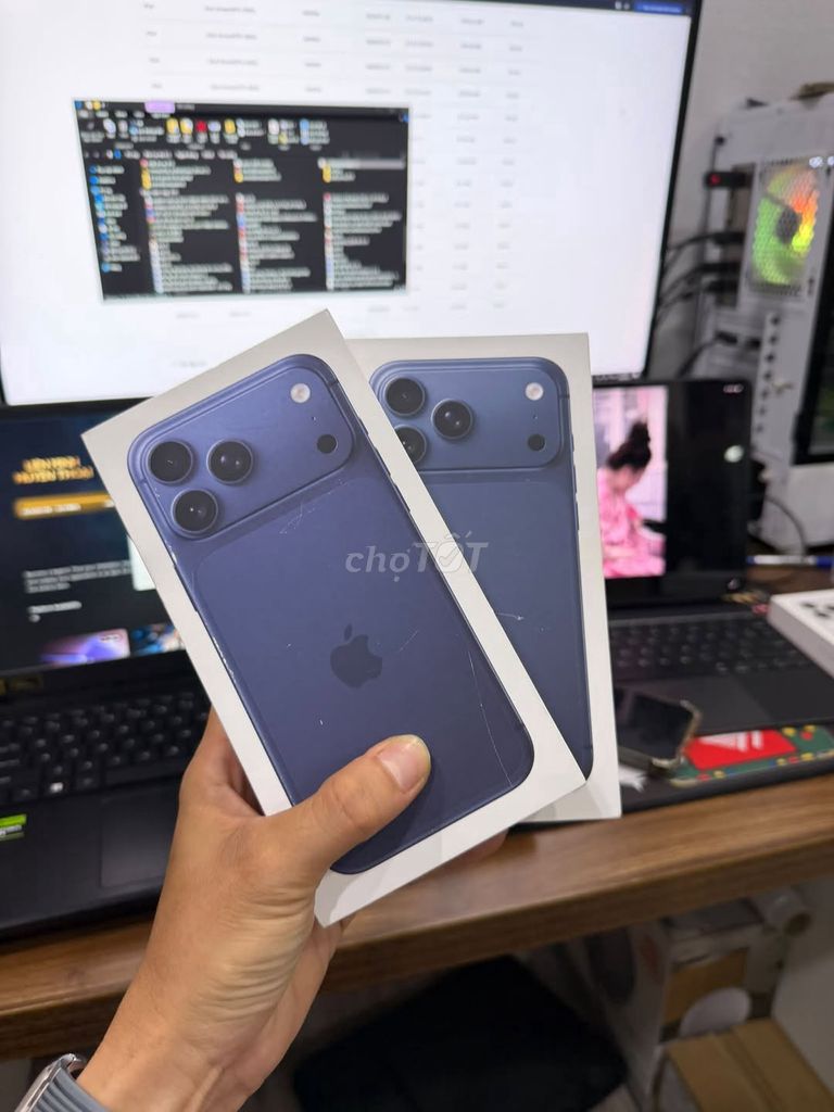 Apple iPhone 17 Pro Max 256GB Xanh LL/A Mới. Mua bán Điện thoại tại Quận 10 Tp Hồ Chí Minh được đăng bởi Hội Đồ Điện Tử hình 1