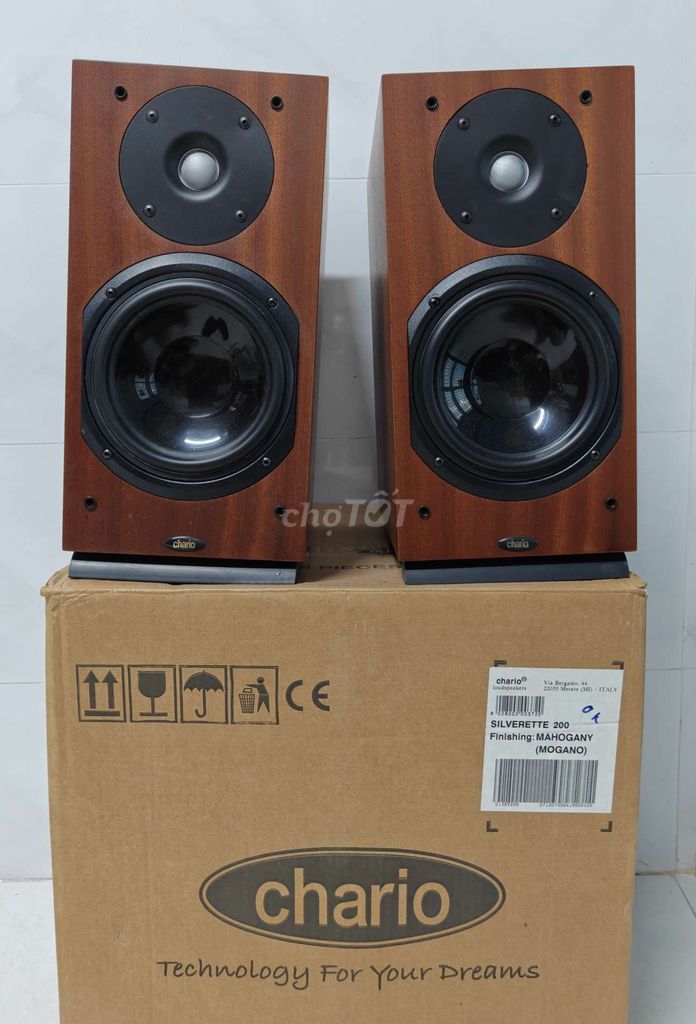 Loa Chario Silverette 200. Mua bán Tivi, Âm thanh tại Quận Bình Thạnh Tp Hồ Chí Minh được đăng bởi Audio hình 1
