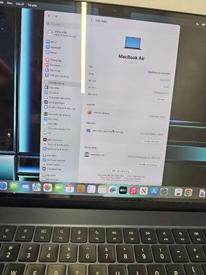 Apple Macbook Air M2 15 inch 8GB/256GB Đen