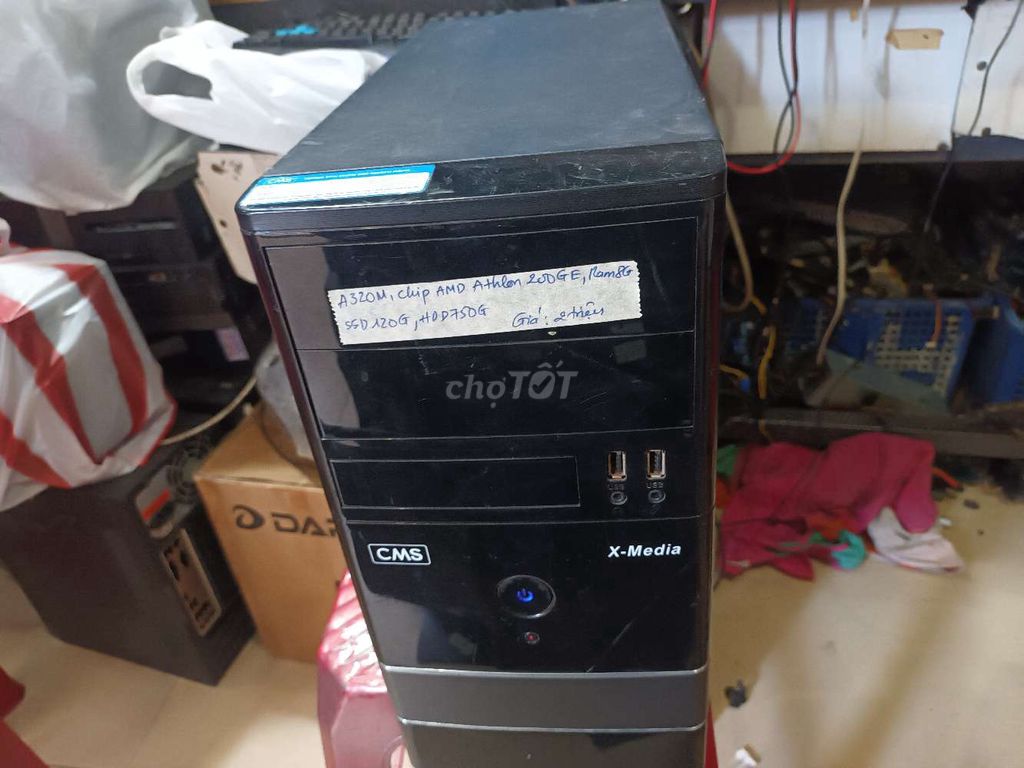 Bán rẻ PC A320M AMD Athlon 200GE 8GB/120GB . Mua bán Máy tính để bàn tại Quận Hải Châu Đà Nẵng được đăng bởi Anh Lý hình 1