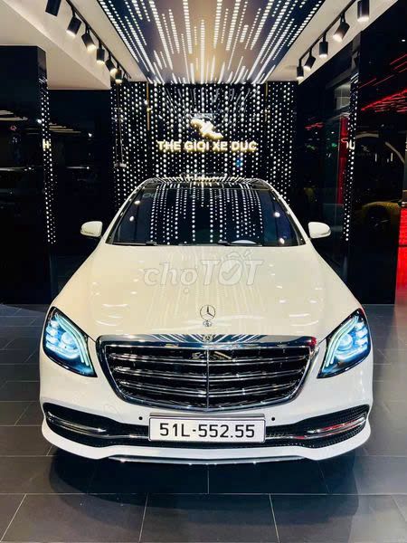 S450 Luxury 2020. Màu trắng/ nt nâu.