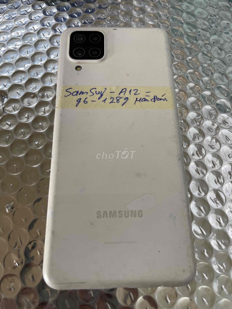 Samsung galaxy A12 6/128GB màn đóm sáng. Mua bán Điện thoại tại Quận Ninh Kiều Cần Thơ được đăng bởi Cầm Đồ Anh Quý hình 1