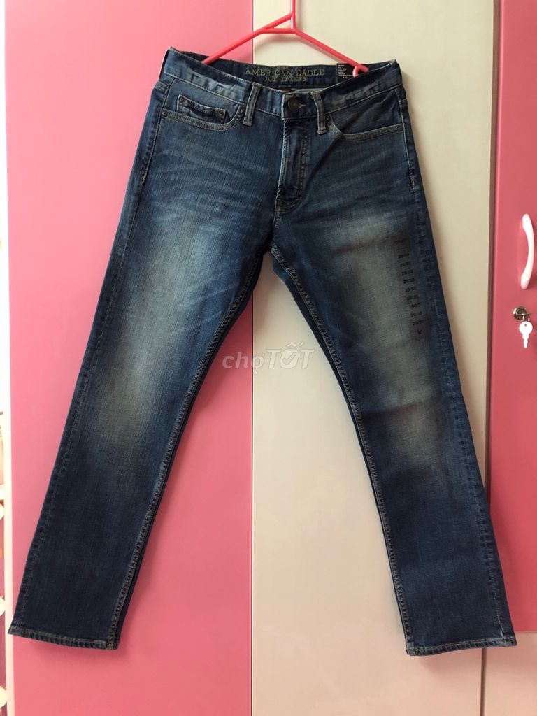 0793495419 - Jean 🦅 american eagle size 29/30 slim straight