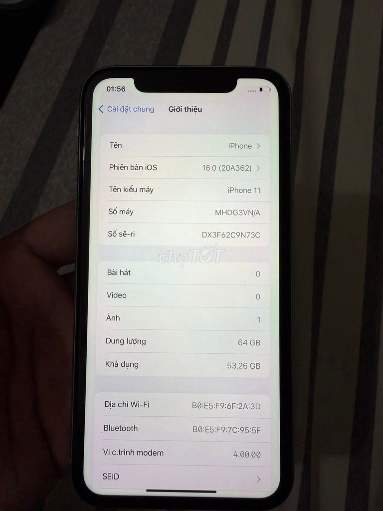 Apple iPhone 11 64GB Xanh lá 80%. Mua bán Điện thoại tại Thành phố Thuận An Bình Dương được đăng bởi Hội Đồ Điện Tử hình 1
