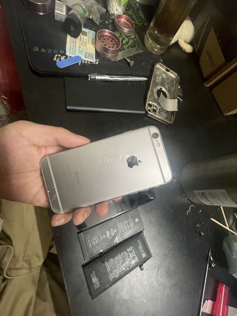 Apple iPhone 6 Bạc Cũ hỏng pin. Mua bán Điện thoại tại Quận Bắc Từ Liêm Hà Nội được đăng bởi Long hình 1