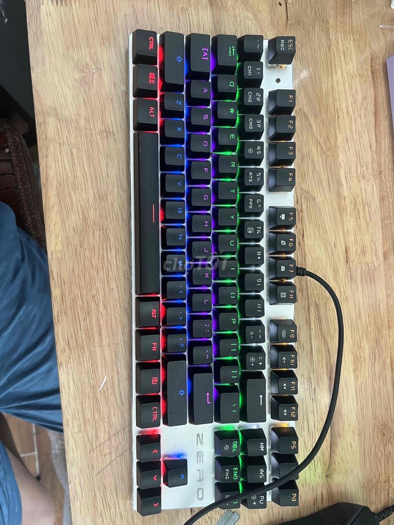 Bàn phím cơ Zero Blue Switch. Mua bán Phụ kiện (Màn hình, Chuột...) tại Huyện Nhà Bè Tp Hồ Chí Minh được đăng bởi Nam hình 1