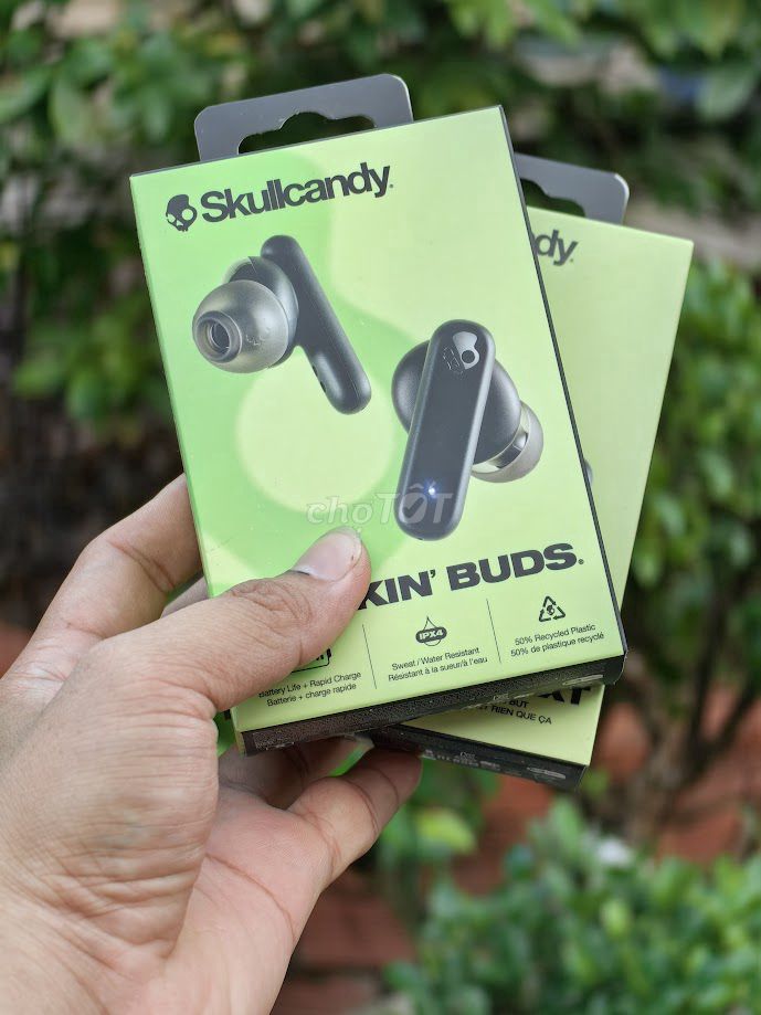 Tai nghe bluetooth Skullcandy Smokin BUD (fullbox)