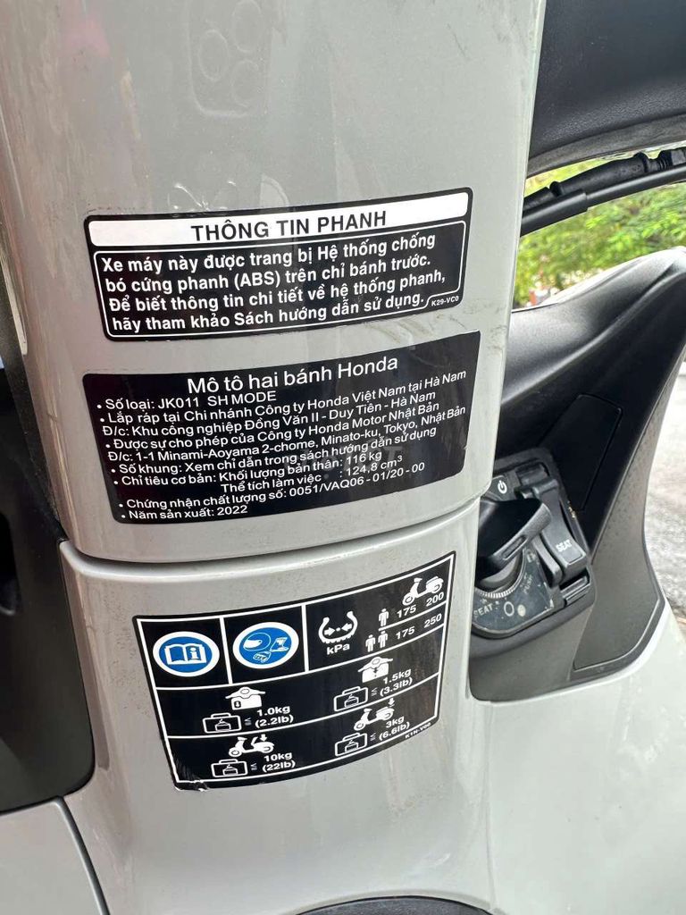 SH mode ABS 2022 ( e có bán góp ). Mua bán Xe máy tại Quận Ninh Kiều Cần Thơ được đăng bởi MINH THIỆN bán xe trả góp hình 3