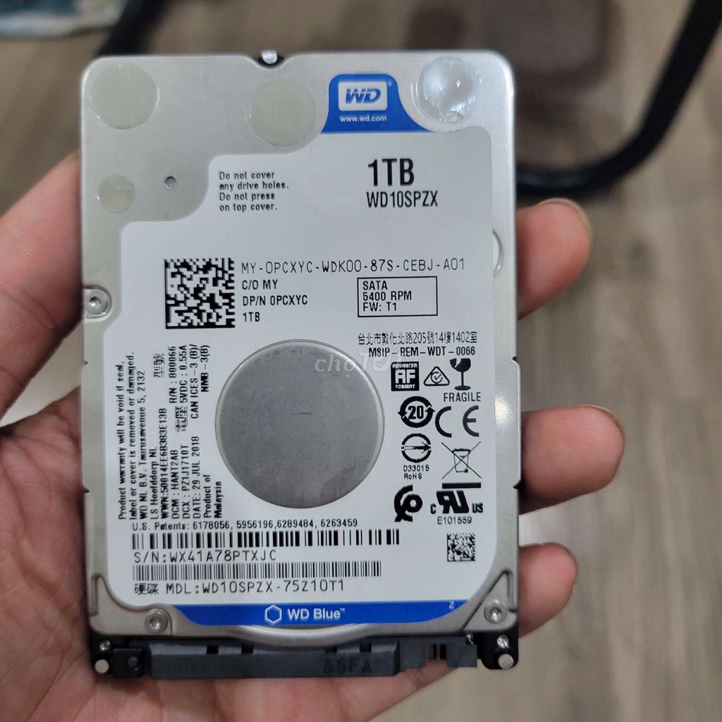 HDD Laptop 1TB sk100%