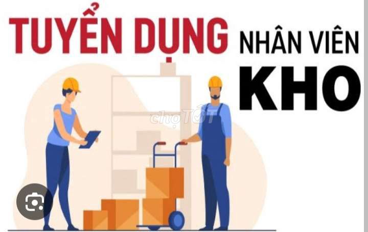 TUYỂN NHÂN VIÊN NAM LÀM KHO(ĂN, Ở)