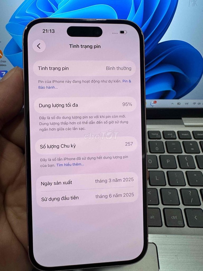 Apple iPhone 15 128GB Hồng VN/A. Mua bán Điện thoại tại Quận 6 Tp Hồ Chí Minh được đăng bởi QUỐC THIÊN BÁN GÓP 0 ĐỒNG  hình 1
