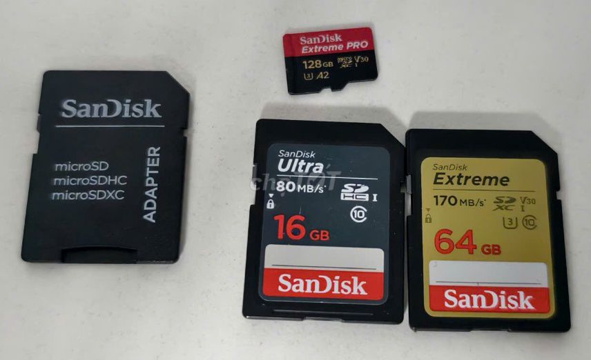 Thẻ SD và MicroSD SanDisk 16gb - 128gb. Mua bán Phụ kiện (Màn hình, Chuột...) tại Quận Tân Phú Tp Hồ Chí Minh được đăng bởi Bảo hình 1