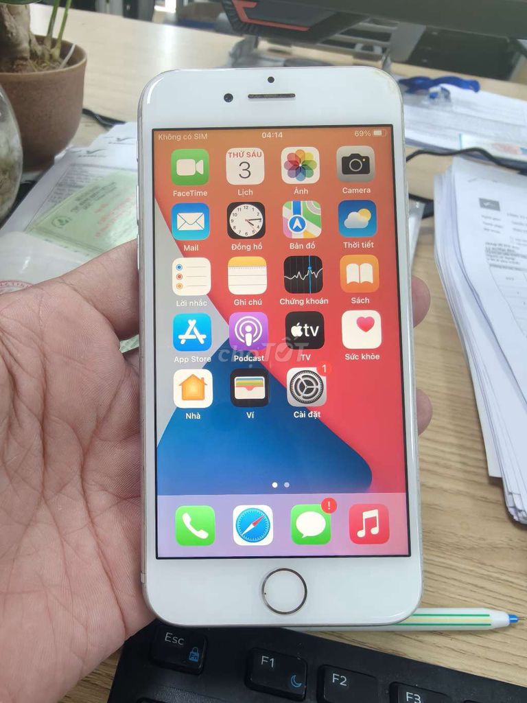 Apple iPhone 7 128GB Trắng Đã sử dụng. Mua bán Điện thoại tại Quận Bình Tân Tp Hồ Chí Minh được đăng bởi Long Vespa  hình 1