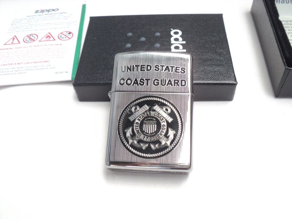 U.S COAST GUARD ( Logo TUẦN DUYÊN MỸ ) Zippo Mỹ