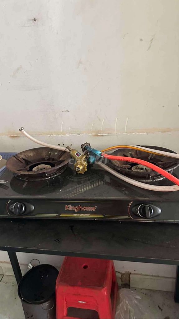 Bếp ga đôi Kinghome Kim loại Đen. Mua bán Bếp, lò, đồ điện nhà bếp tại Quận Tân Bình Tp Hồ Chí Minh được đăng bởi Luân Hoàng hình 1