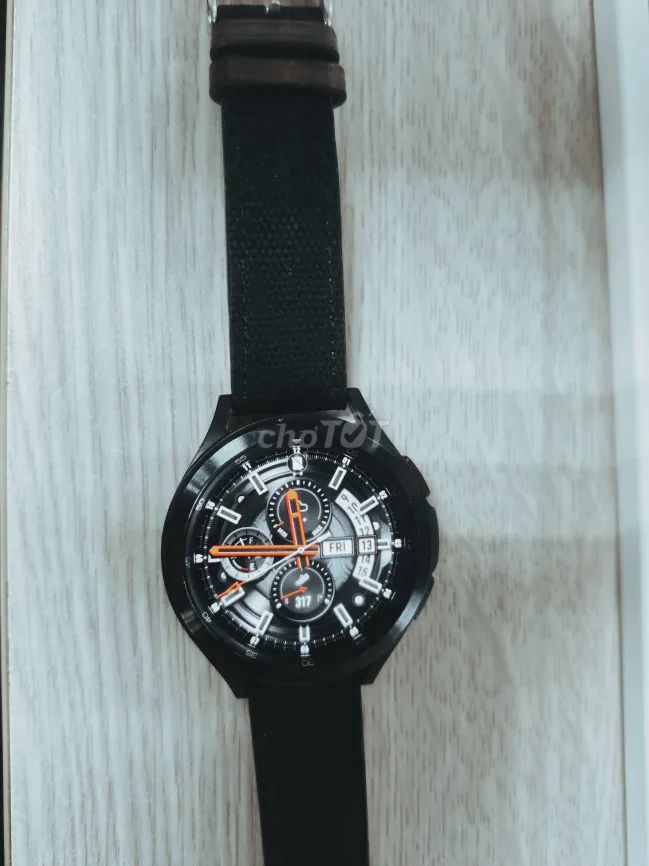 Samsung Galaxy Watch Classic 4 46mm Đen. Mua bán Thiết bị đeo thông minh tại Quận Tây Hồ Hà Nội được đăng bởi Dang Huu Hoa hình 1