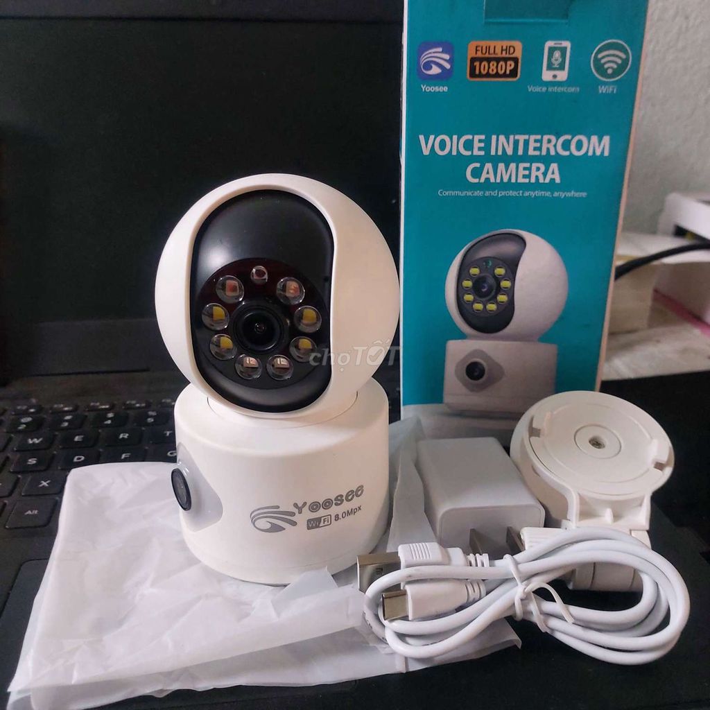 Camera 2 mắt Yoosee Wifi 8.0Mpx Thanh Lý Xả Kho