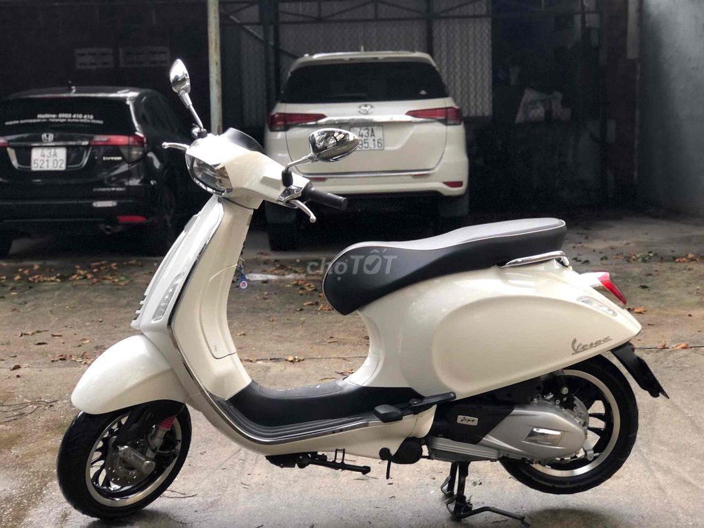 Vespa trắng 2022 chay 5 ngàn km xe quá đẹp như moi