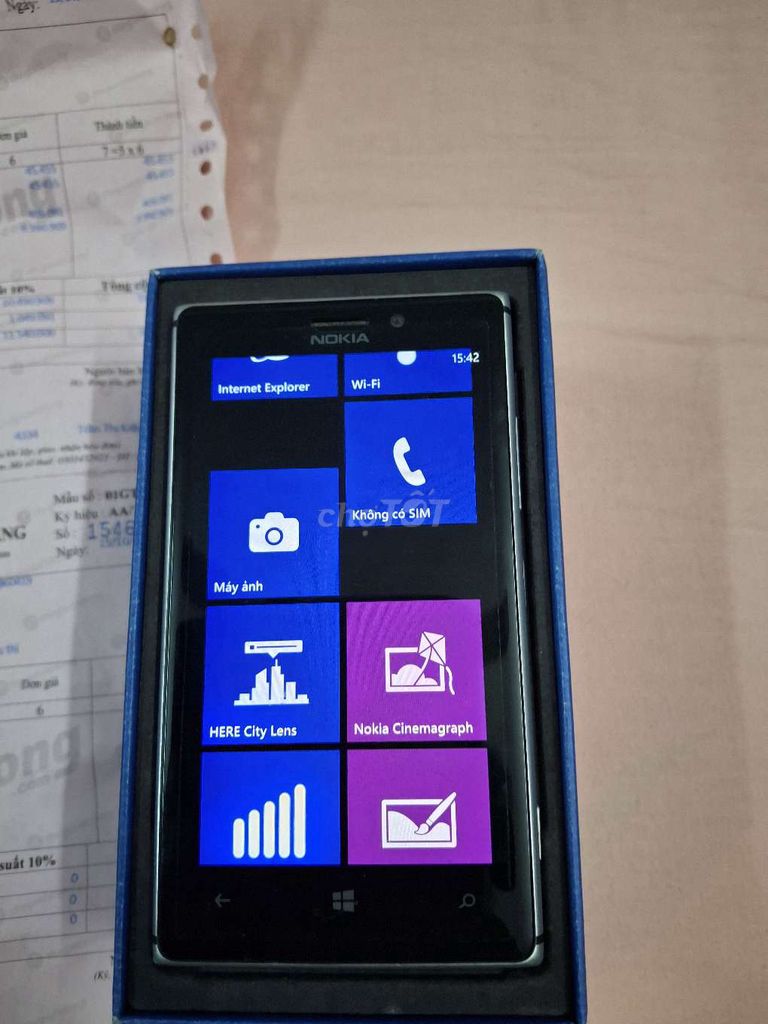 Nokia Lumia 925 Đen Đã sử dụng. Mua bán Điện thoại tại Quận 4 Tp Hồ Chí Minh được đăng bởi Hạnh hình 1