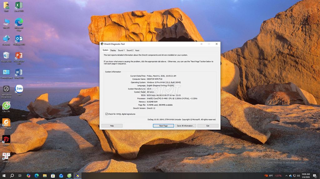 ASUS i5-4460 8GB/1TB HDD. Mua bán Máy tính để bàn tại Thành phố Thủ Đức Tp Hồ Chí Minh được đăng bởi NAM hình 1