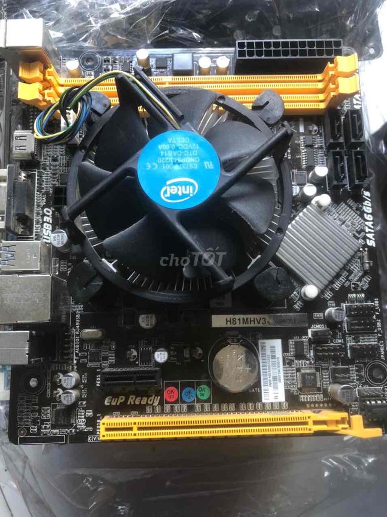 MAIN H81 GIGABYTE CPU I3-4160 RAM 4GH KINGMAX