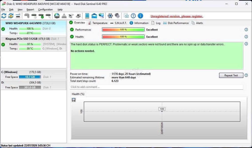 Ổ cứng HDD WD WD40PURX 4TB Tím sk 100% cho ai cần. Mua bán Linh kiện (RAM, Card...) tại Quận Tân Phú Tp Hồ Chí Minh được đăng bởi Trương Văn Tèo hình 1