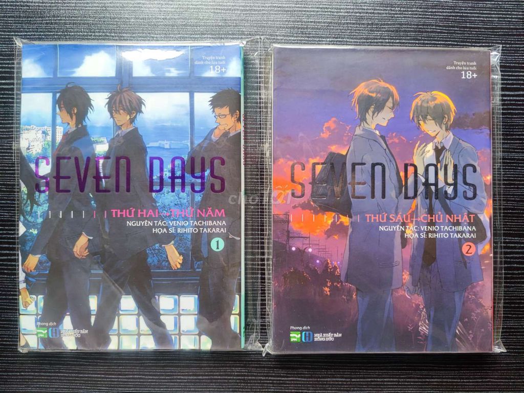 Trọn bộ Manga BL "Seven Days". Mua bán Sách tại Thành phố Huế Thừa Thiên Huế được đăng bởi Tiệm truyện nho nhỏ của Đẹc hình 1
