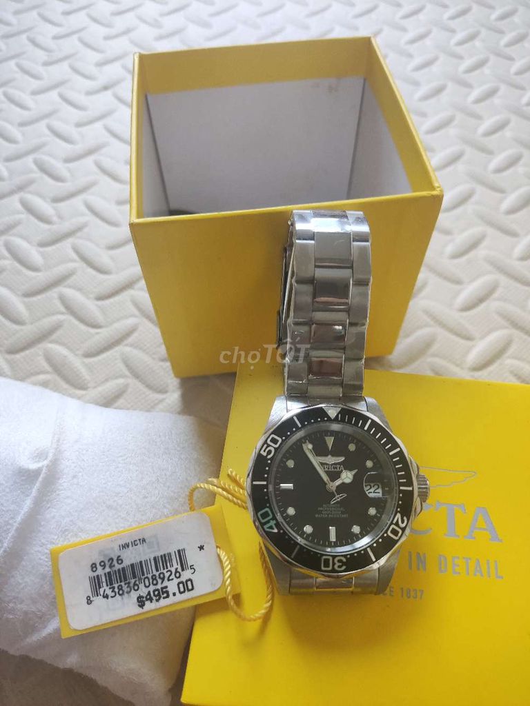 Đồng hồ Invicta Pro Diver Automatic 8926 Nam Bạc. Mua bán Đồng hồ tại Thành phố Thuận An Bình Dương được đăng bởi Long hình 1