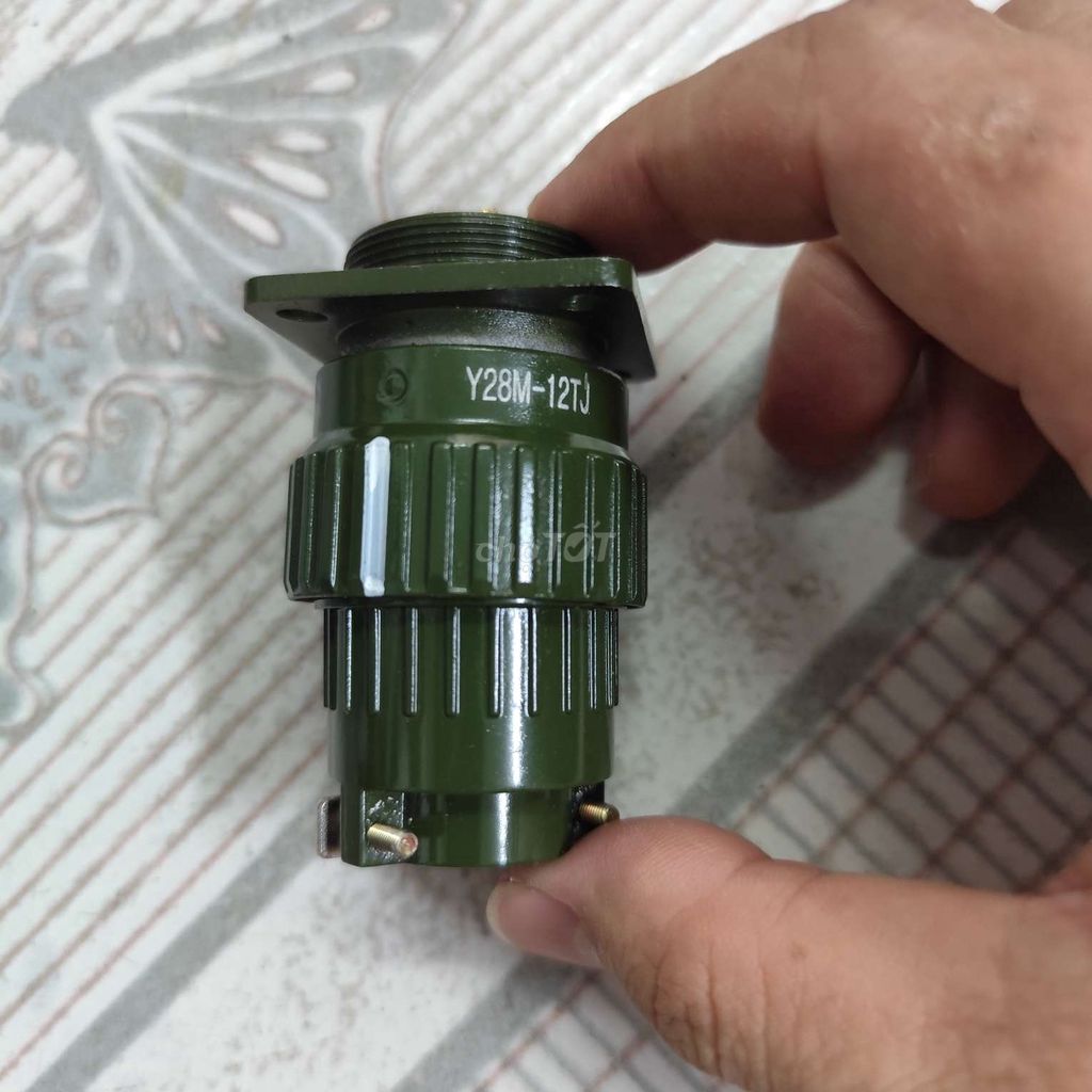 Phích kết nối 12 chân Xanh rêu Mới. Mua bán Đồ chuyên dụng, Giống nuôi trồng tại Quận 3 Tp Hồ Chí Minh được đăng bởi Ngô Hữu Nam hình 1