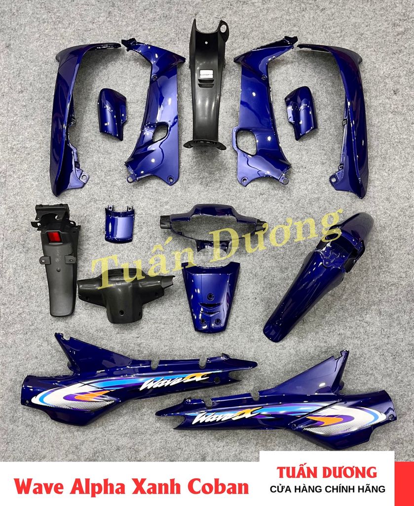 Anpha Xanh Coban - Dàn Áo Thay Xe Máy Mới Tinh. Mua bán Phụ tùng xe tại Quận Hà Đông Hà Nội được đăng bởi Phụ Tùng Xe Tuấn Dương hình 1