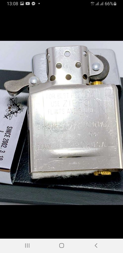 mình cần bán 1 cái zippo đời 2004 chưa qua sử dung