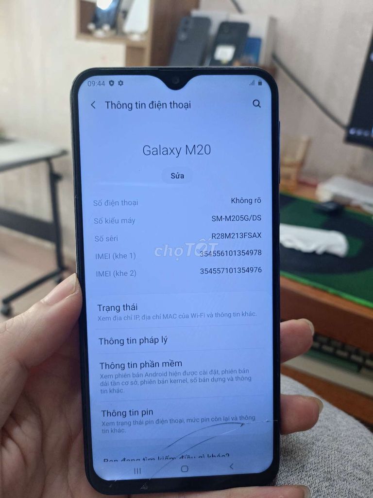 Samsung Galaxy M20 Đen. Mua bán Điện thoại tại Quận Thanh Xuân Hà Nội được đăng bởi cửa hàng điện thoại giá rẻ hình 1