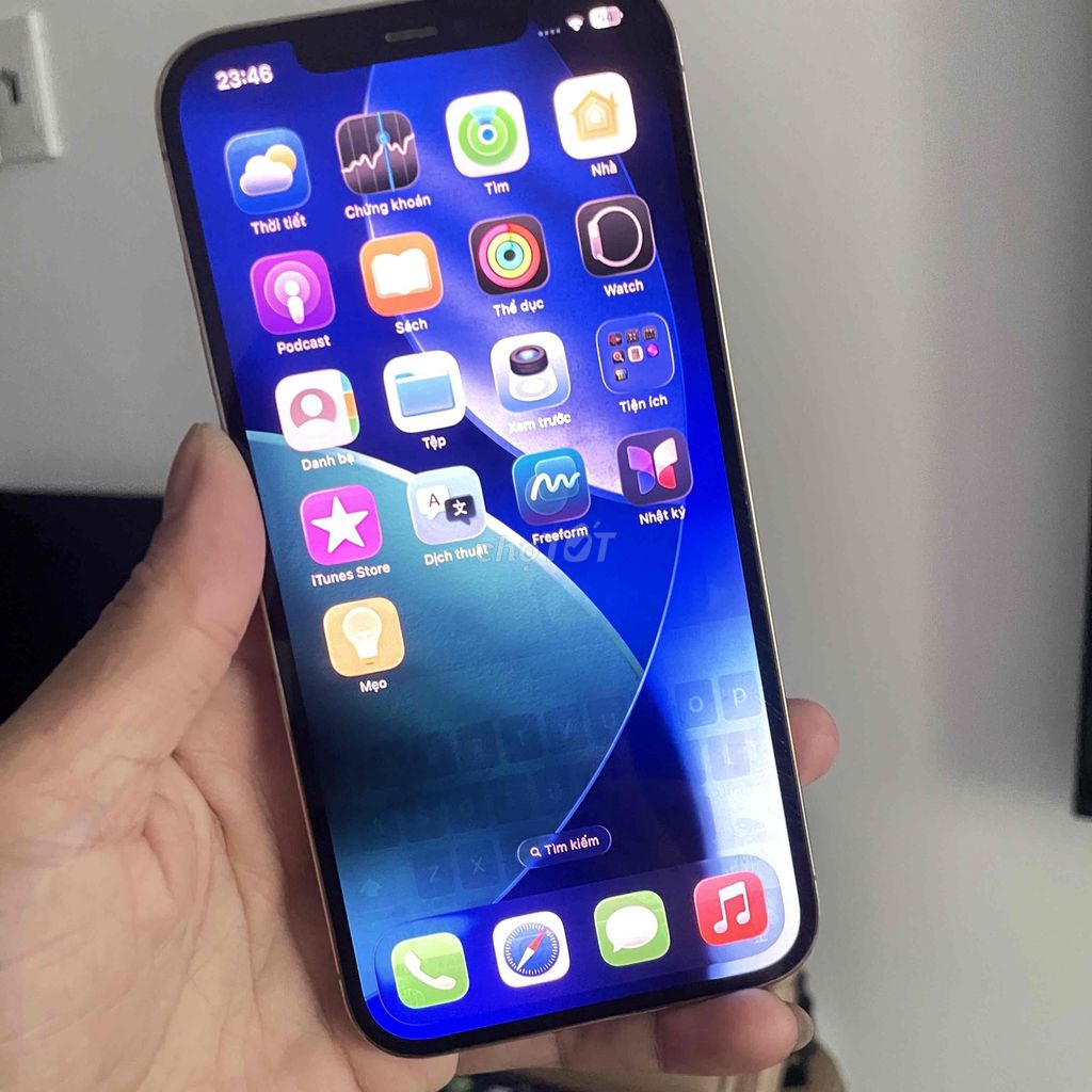 Apple iPhone 12 Pro Max 128GB Vàng. Mua bán Điện thoại tại Huyện Gò Dầu Tây Ninh được đăng bởi ho hình 1