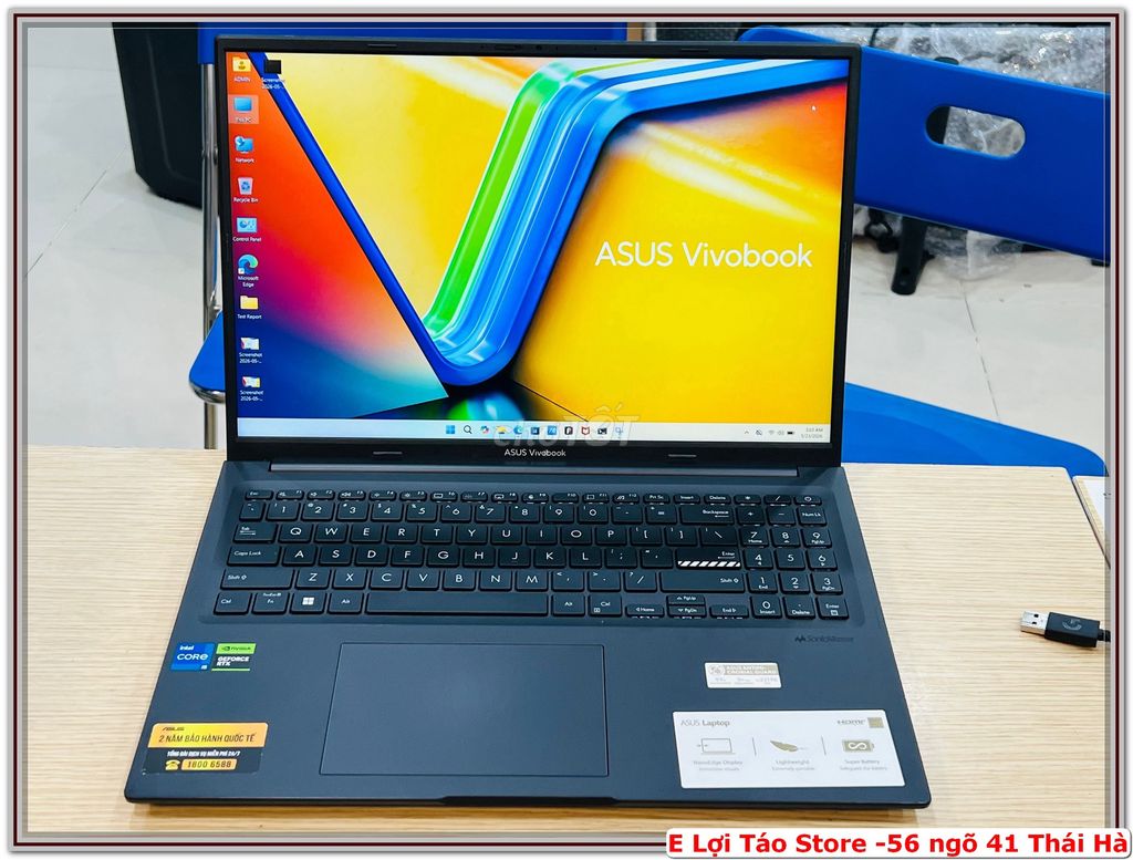 Pass ASUS Vivobook K3605Z i5-12500H BH 12.10.2026. Mua bán Laptop tại Quận Đống Đa Hà Nội được đăng bởi Nguyễn Tiến Lợi hình 1