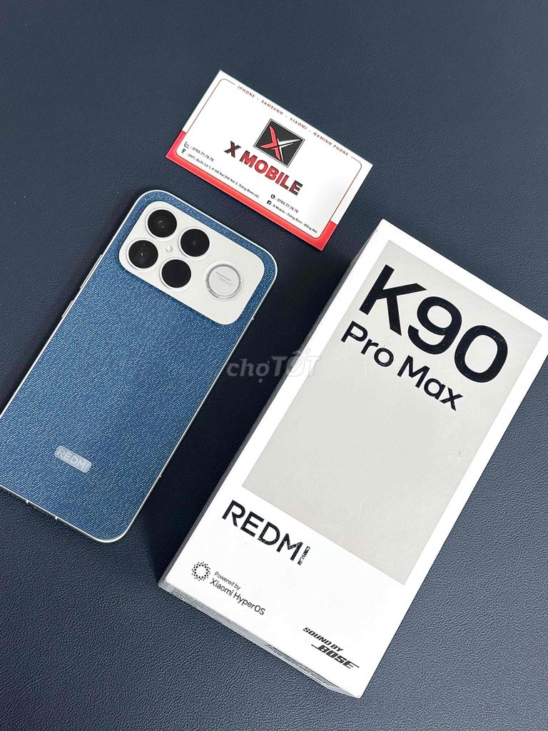XIAOMI REDMI K90 PROMAX 12/256GB 5G 2S ROM QTE. Mua bán Điện thoại tại Huyện Trảng Bom Đồng Nai được đăng bởi X Mobile Trảng Bom hình 1