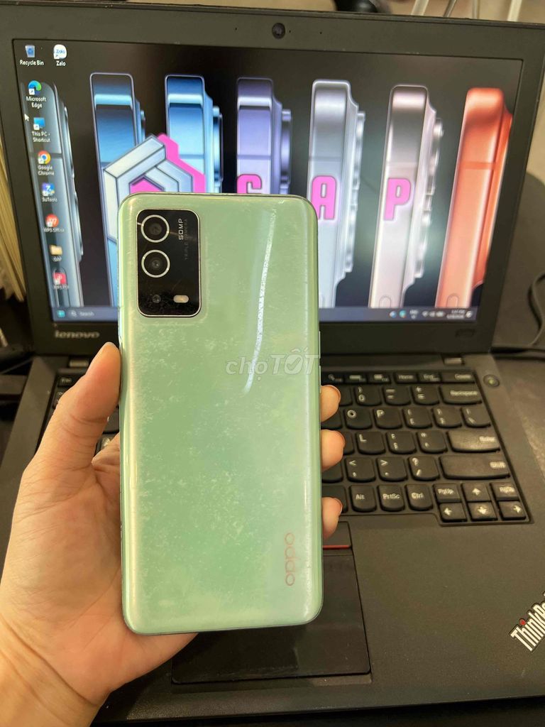 🔥Oppo A55 128GB Xanh lá ( Miễn Phí Giao Tận Nơi ). Mua bán Điện thoại tại Quận 12 Tp Hồ Chí Minh được đăng bởi Gấm GAPPhone hình 1