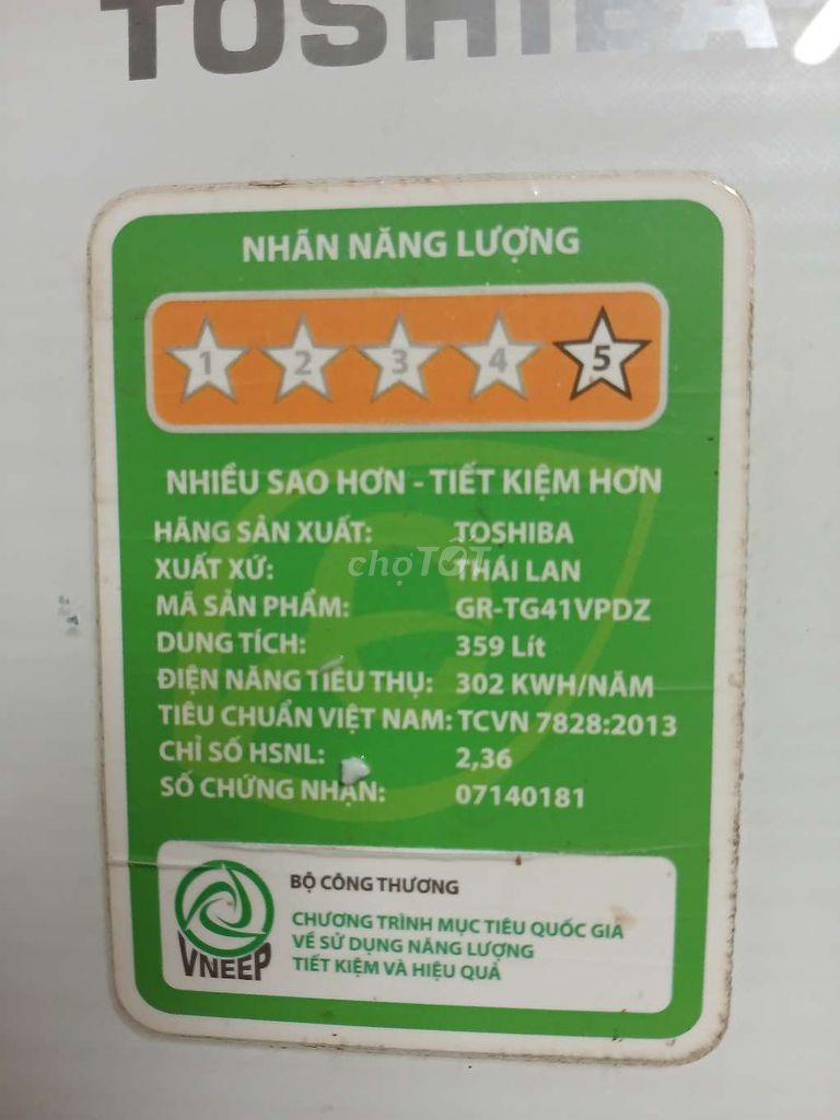 Tủ lạnh mới cần bán