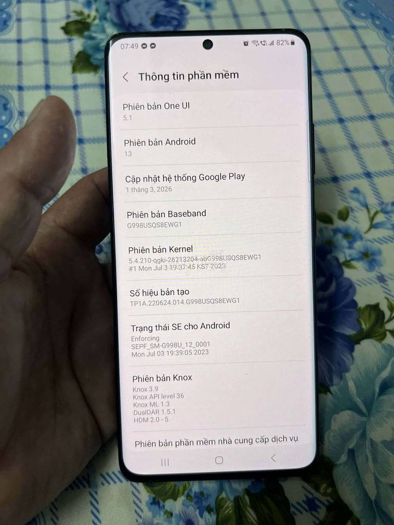 Samsung S21 Ultra 5G 128GB Đen Mỹ. Mua bán Điện thoại tại Thành phố Long Xuyên An Giang được đăng bởi  LONG XUYÊN  hình 1