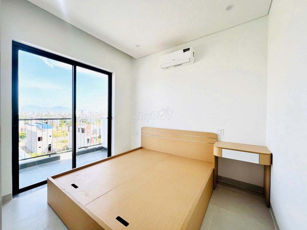 Căn hộ 1pn mới tại ngũ hành sơn có ban công rộng