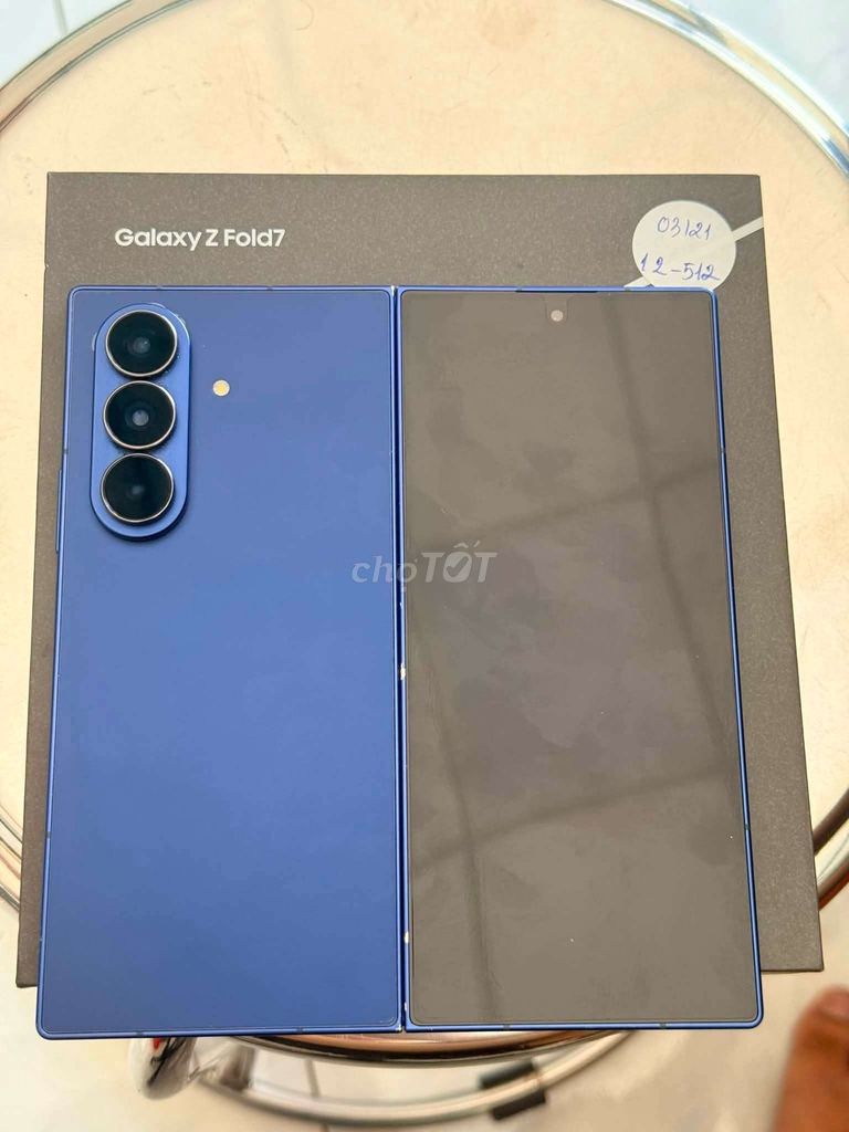 SAMSUNG GALAXY Z FOLD 7 512GB XANH FULLBOX SSVN. Mua bán Điện thoại tại Thành phố Thủ Đức Tp Hồ Chí Minh được đăng bởi Minh Nhựt hình 1