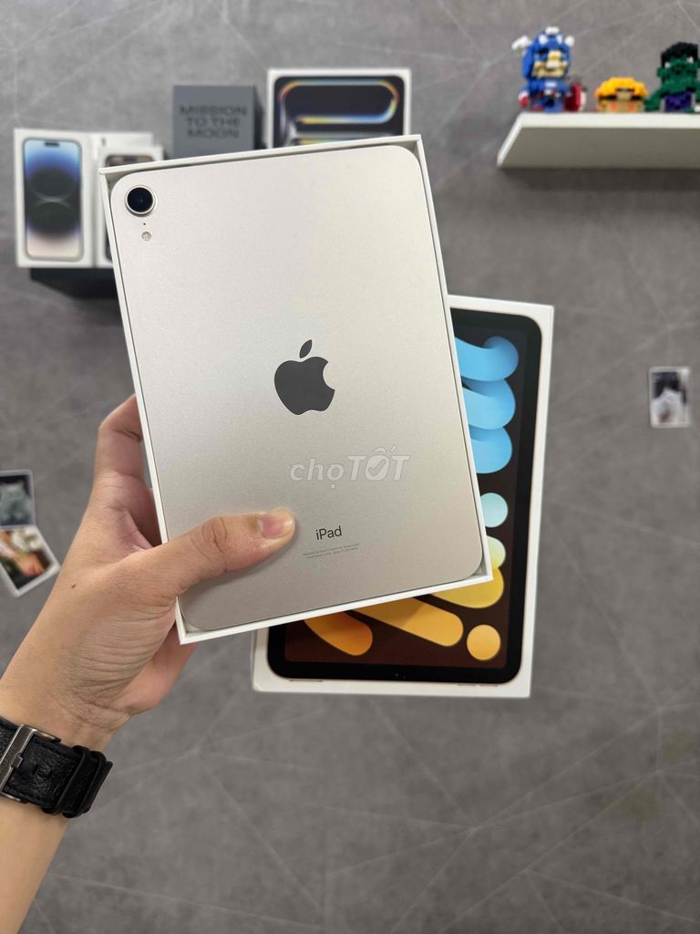 IPad Mini6 64GB 99% Pin 96% Fulbox