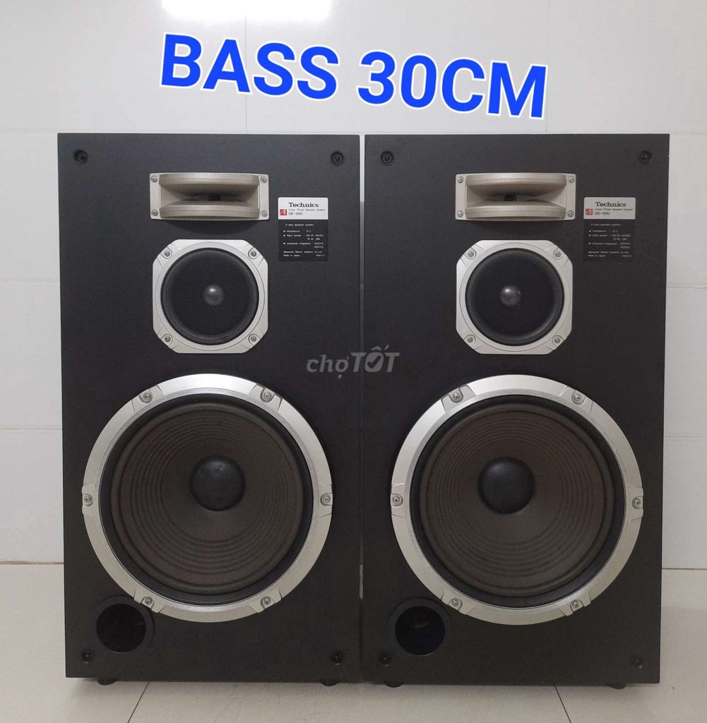 Loa Bass 30cm đến từ Nhật Bản - TECHNICS SB-1990