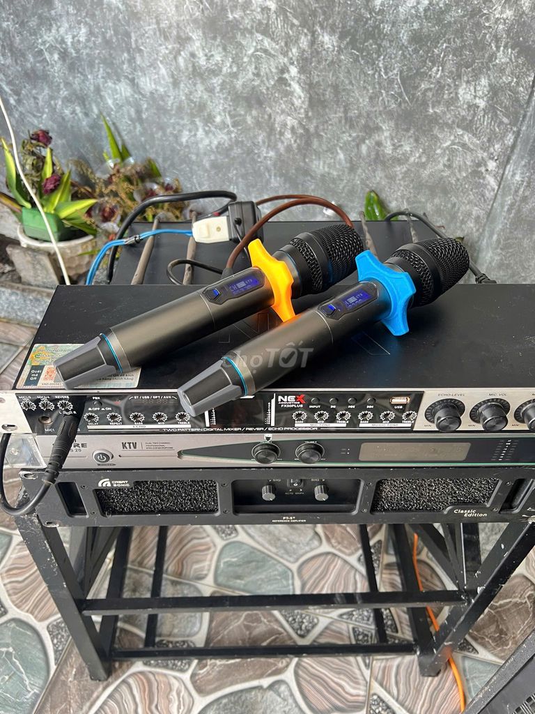 Main bãi 1200W 2 kênh Vang Nex 30plus Micro shure. Mua bán Tivi, Âm thanh tại Huyện Long Thành Đồng Nai được đăng bởi Thanh tuấn hình 1