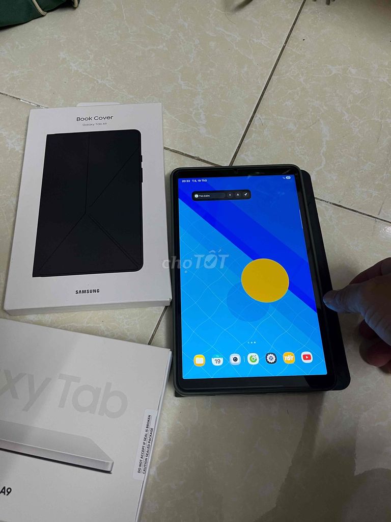 Samsung Galaxy Tab A9 Đen bản wifi. Mua bán Máy tính bảng tại Quận 11 Tp Hồ Chí Minh được đăng bởi Ghphong hình 1
